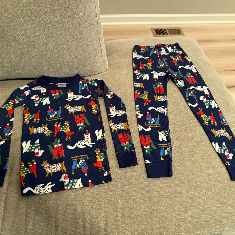 Like new Christmas dog pajamas